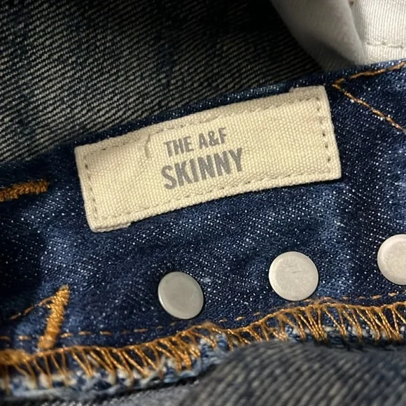 Abercrombie & Fitch Skinny Jeans Size 26 - Picture 6 of 10